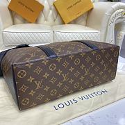 Bagsaaa Louis vuitton Week end tote Monogram  Macassar - 38.5 x 29.0 x 11.0 - 4