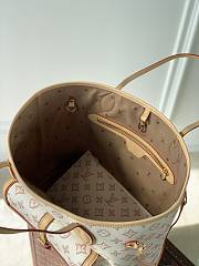 Bagsaaa Louis Vuitton Neverfull MM Fall For You Beige - 31x28x14cm - 6