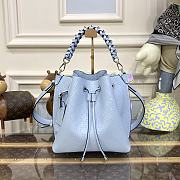 	 Bagsaaa Louis Vuitton Muria Mahina Blue Bag - 25 x 25 x 20 cm - 1