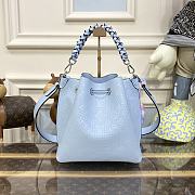 	 Bagsaaa Louis Vuitton Muria Mahina Blue Bag - 25 x 25 x 20 cm - 3