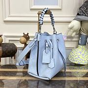 	 Bagsaaa Louis Vuitton Muria Mahina Blue Bag - 25 x 25 x 20 cm - 2