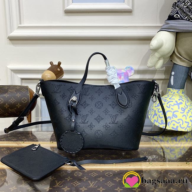 	 Bagsaaa Louis Vuitton Blossom PM Tote Black Bag - 20 x 20 x 12.5 cm - 1