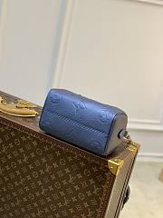 	 Bagsaaa Louis Vuitton Speedy Bandoulière Monogram Empreinte Dark Blue - 20.5 x 13.5 x 12cm - 2