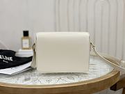 Bagsaaa Celine Box White Leather - 18.5x14x6cm - 5