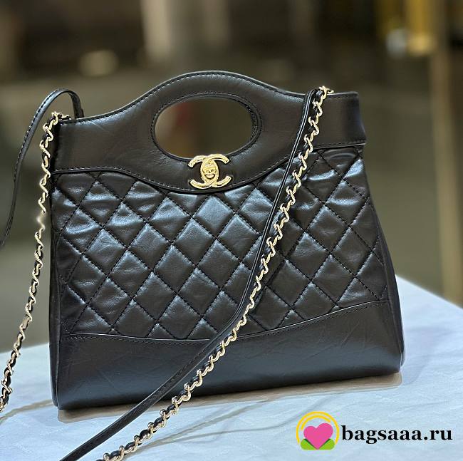 Bagsaaa Chanel 31 Shopping Black - 22*23*5.5cm - 1