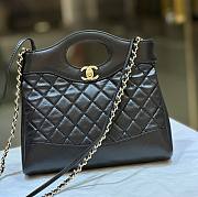 Bagsaaa Chanel 31 Shopping Black - 22*23*5.5cm - 1