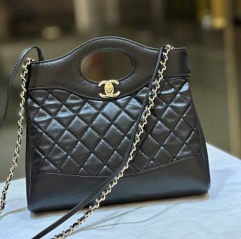 Bagsaaa Chanel 31 Shopping Black - 22*23*5.5cm