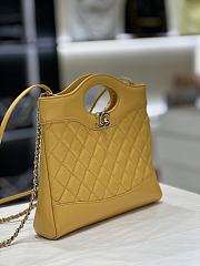 	 Bagsaaa Chanel 31 Shopping Yellow - 22*23*5.5cm - 3