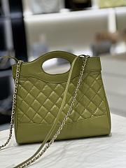 	 Bagsaaa Chanel 31 Shopping Green - 22*23*5.5cm - 3