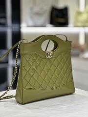 	 Bagsaaa Chanel 31 Shopping Green - 22*23*5.5cm - 2