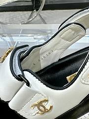 	 Bagsaaa Chanel Sandals Lambskin Leather White - 3