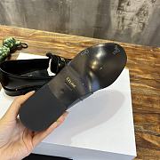 Bagsaaa Celine Black Loafers With Triomphe Logo - 5