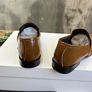 	 Bagsaaa Celine Brown Loafers With Triomphe Logo - 6