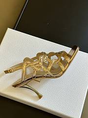 Bagsaaa Dior Gold Heels - 6