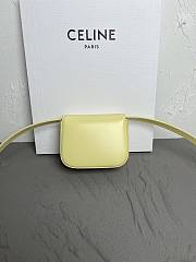 	 Bagsaaa Celine Mini Triomphe Yellow Bag - 11x8x4cm - 6