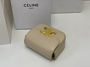 	 Bagsaaa Celine Mini Triomphe Beige Bag - 11x8x4cm - 5