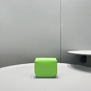 	 Bagsaaa Celine Mini Triomphe Green Bag - 11x8x4cm - 4