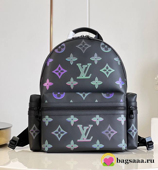 Bagsaaa Louis Vuitton Comet Backpack Black Borealis - 37 x 43 x 17 cm - 1