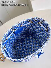 Bagsaaa Louis Vuitton By The Pool Bucket Blue Bag - 16x13x10cm - 4