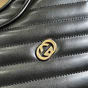 	 Bagsaaa Gucci Interlocking G mini Black heart bag - 20x17.5x6.5cm - 2