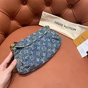 	 Bagsaaa Louis Vuitton Monogram Denim Mini Pleaty Bag - 25x15x9cm - 4