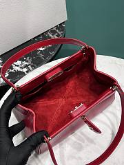 Bagsaaa Dior Small Key Red Box Calfskin Bag - 22 x 12.5 x 12cm - 6