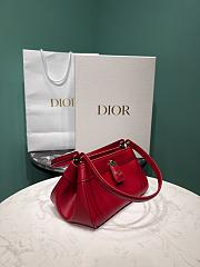 Bagsaaa Dior Small Key Red Box Calfskin Bag - 22 x 12.5 x 12cm - 2
