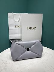 	 Bagsaaa Dior Small Key Blue Box Calfskin Bag - 22 x 12.5 x 12cm - 5