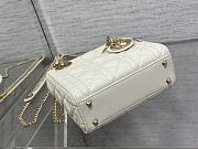 Dior Lady Bag 17cm Gold - 5
