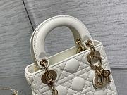 Dior Lady Bag 17cm Gold - 3