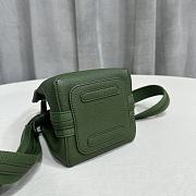 Bagsaaa Loro Piana Bale Green Bucket Bag - 14*14*18cm - 4
