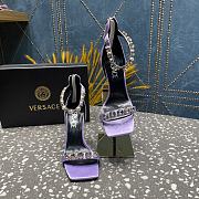 	 Bagsaaa Versace Crystal High Heel Sandals In Light Pink - 3