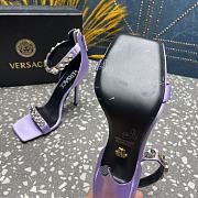 	 Bagsaaa Versace Crystal High Heel Sandals In Light Pink - 5