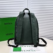 	 Bagsaaa Bottega Veneta Intrecciato Dark Green leather backpack - 32*43cm - 6
