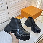 Bagsaaa Louis Vuitton ALl Black Sneakers  - 1