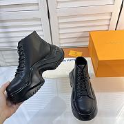 Bagsaaa Louis Vuitton ALl Black Sneakers  - 6