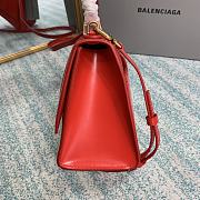	 Bagsaaa Balenciaga Hourglass Small Red Gold Silver - 22.5*14.5*10cm - 4