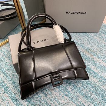 	 Bagsaaa Balenciaga Hourglass Small All Black - 22.5*14.5*10cm