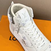 	 Bagsaaa Louis Vuitton High Top White Sneakers - 6