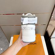 	 Bagsaaa Louis Vuitton High Top White Sneakers - 5