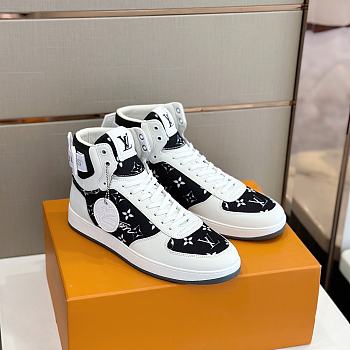 	 Bagsaaa Louis Vuitton High Top Black Sneakers