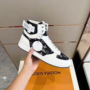 	 Bagsaaa Louis Vuitton High Top Black Sneakers - 2
