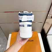	 Bagsaaa Louis Vuitton High Top Blue Sneakers - 6