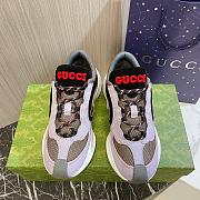 Bagsaaa Gucci Run Trainer Sneaker Lilac Sude - 2