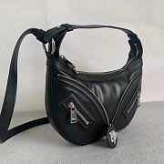 	 Bagsaaa Versace Medusa Repeat Leather Shoulder Bag - 29 x 5 x 18cm - 6