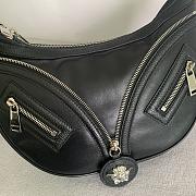 	 Bagsaaa Versace Medusa Repeat Leather Shoulder Bag - 29 x 5 x 18cm - 3