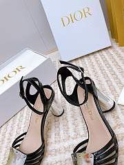 Bagsaaa Dior La Parisienne Heeled Sandal Black 10cm - 3