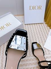 Bagsaaa Dior La Parisienne Heeled Sandal Black 10cm - 5