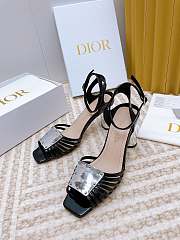Bagsaaa Dior La Parisienne Heeled Sandal Black 10cm - 4