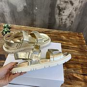 Bagsaaa Dior act sandal lambskin leather gold - 3